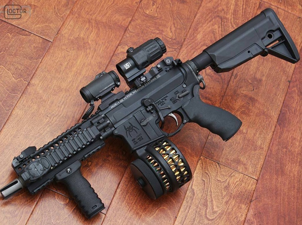 X-15 drum in shorty AR15